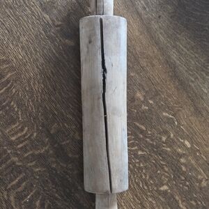 Rustic Natural Wood 16 1/2" Rolling Pin